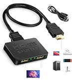 FULL HD対応 HDMI 2分配器 Amazon | avedio links HDMI分配器 4Kx2K HDMIスプリッター 1